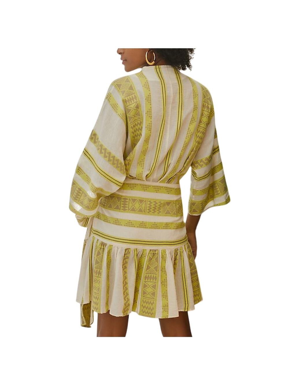 Devotion Twins Belted Multicolor Mini Dress Size S